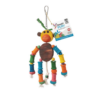 HARI SmartPlay Enrichment Parrot Toy - Monkey King