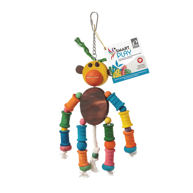 SmartPlay Enrichment Parrot Toy - Monkey King