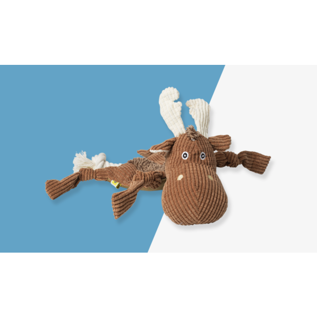 Be One Breed Dog Toy Plush Moose