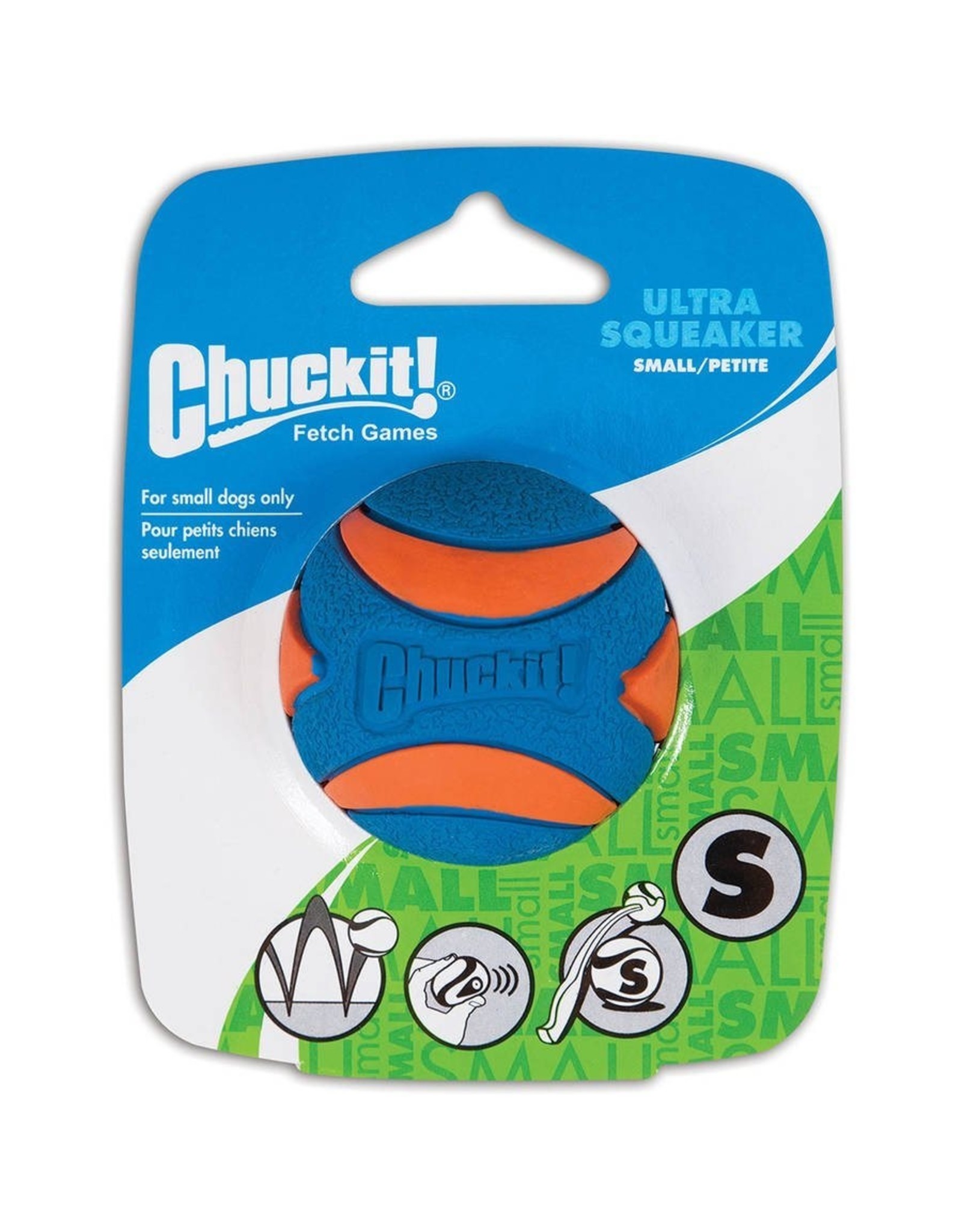 Chuckit! Ultra Squeaker Balls 1-Pack Small