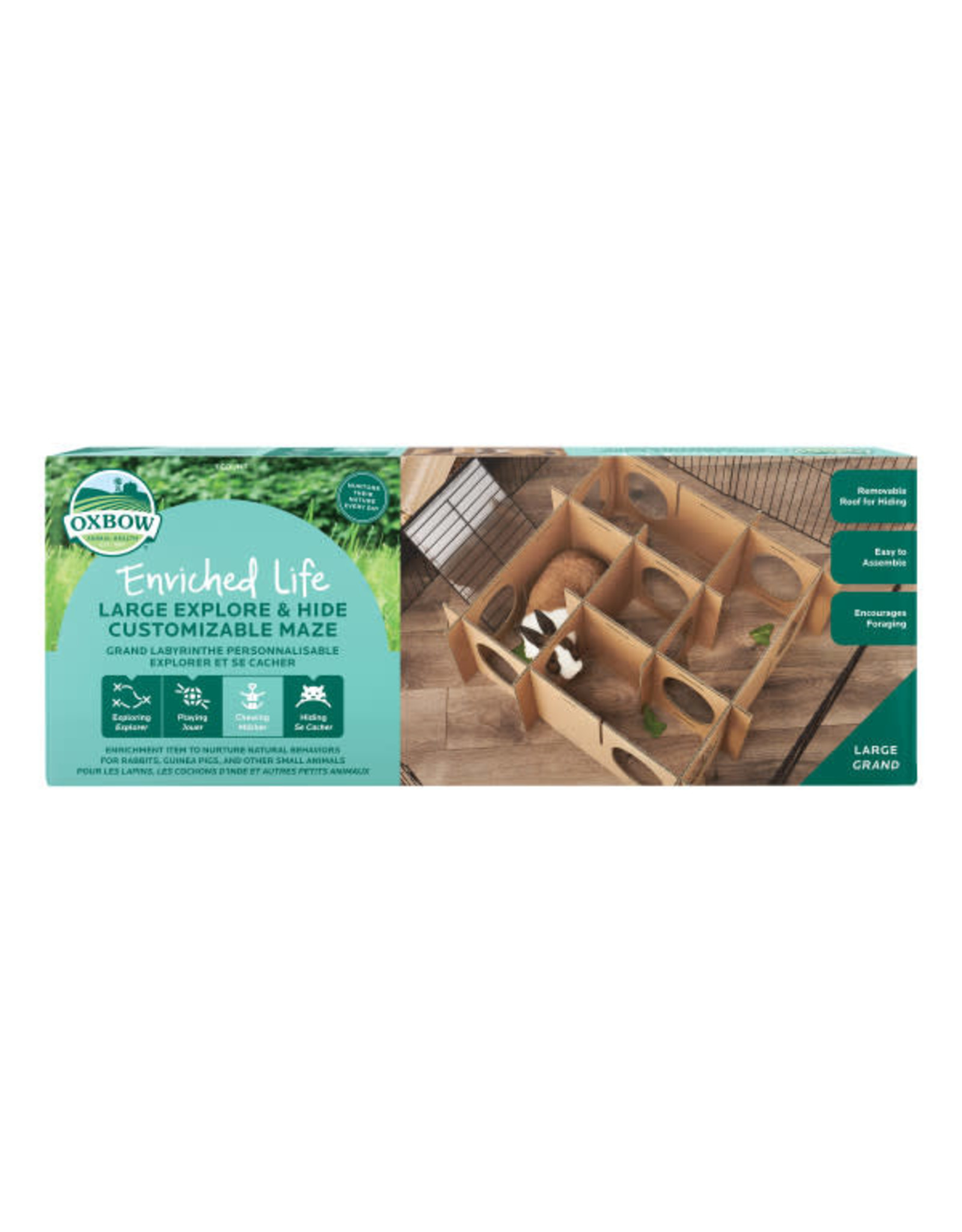 Oxbow Oxbow Enriched Life Explore & Hide Customizable Maze Large