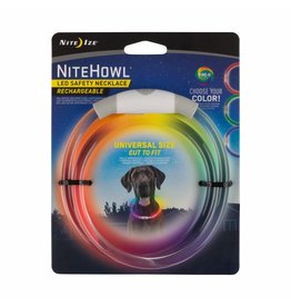 Nite Ize Nitehowl Rechargeable LED Safety Necklace Disc-O Select