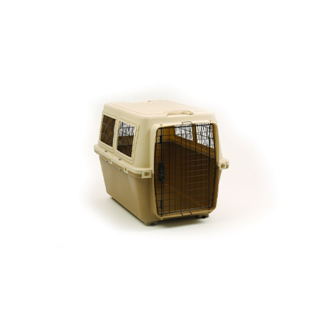 Precision Cargo Kennel Tan/Caramel
