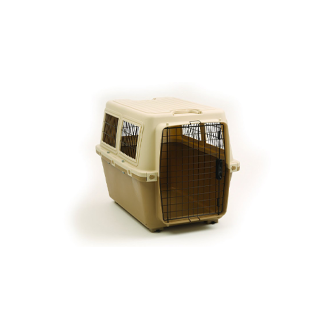 Precision Cargo Kennel Tan/Caramel