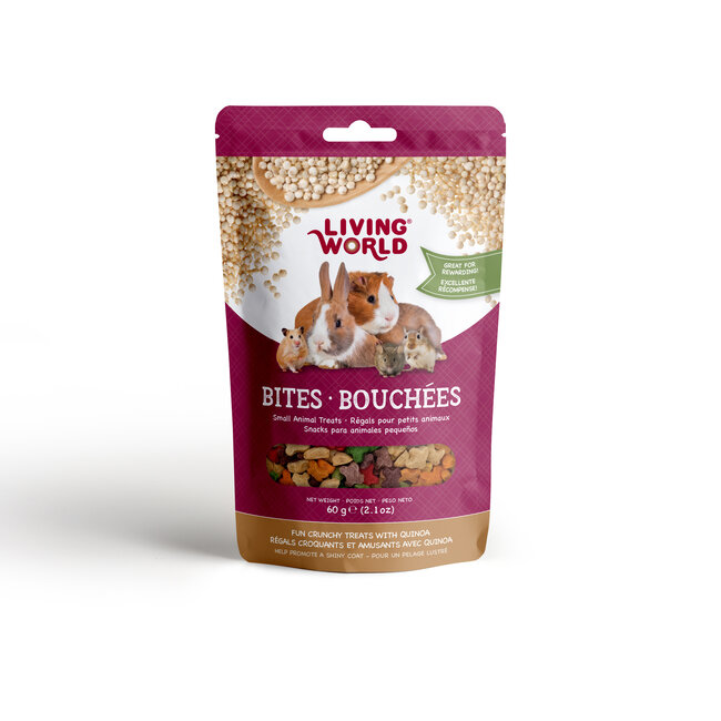 Living World Small Animal Bites with Quinoa - 50 g