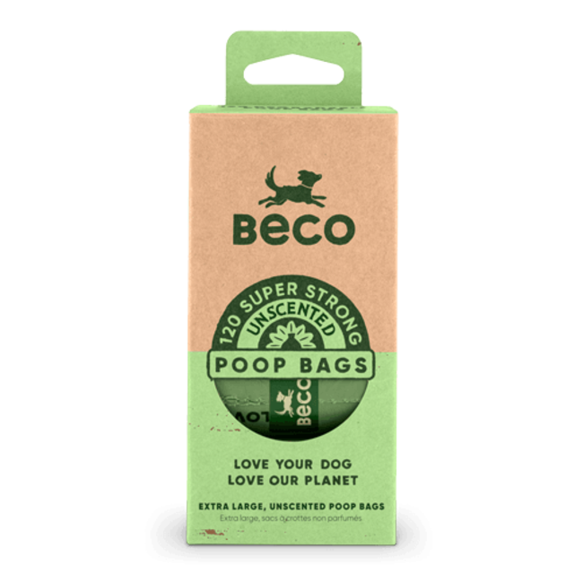Unscented Degradable Poop Bags 120 Count