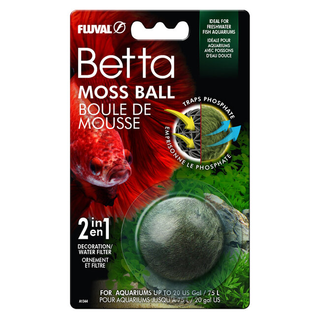 Fluval Betta Moss Ball 4.5cm (1.8")