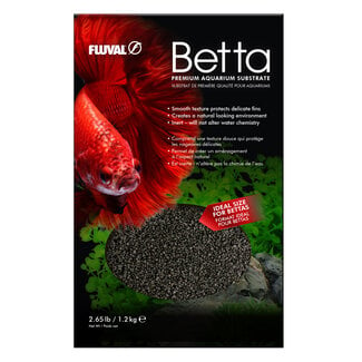 Fluval Fluval Betta Aquarium Substrate Black 2.65lb (1.2kg)