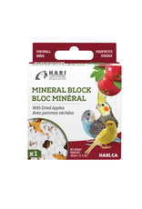 HARI HARI Mineral Block for Small Birds Dried Apple 40g 1 pack