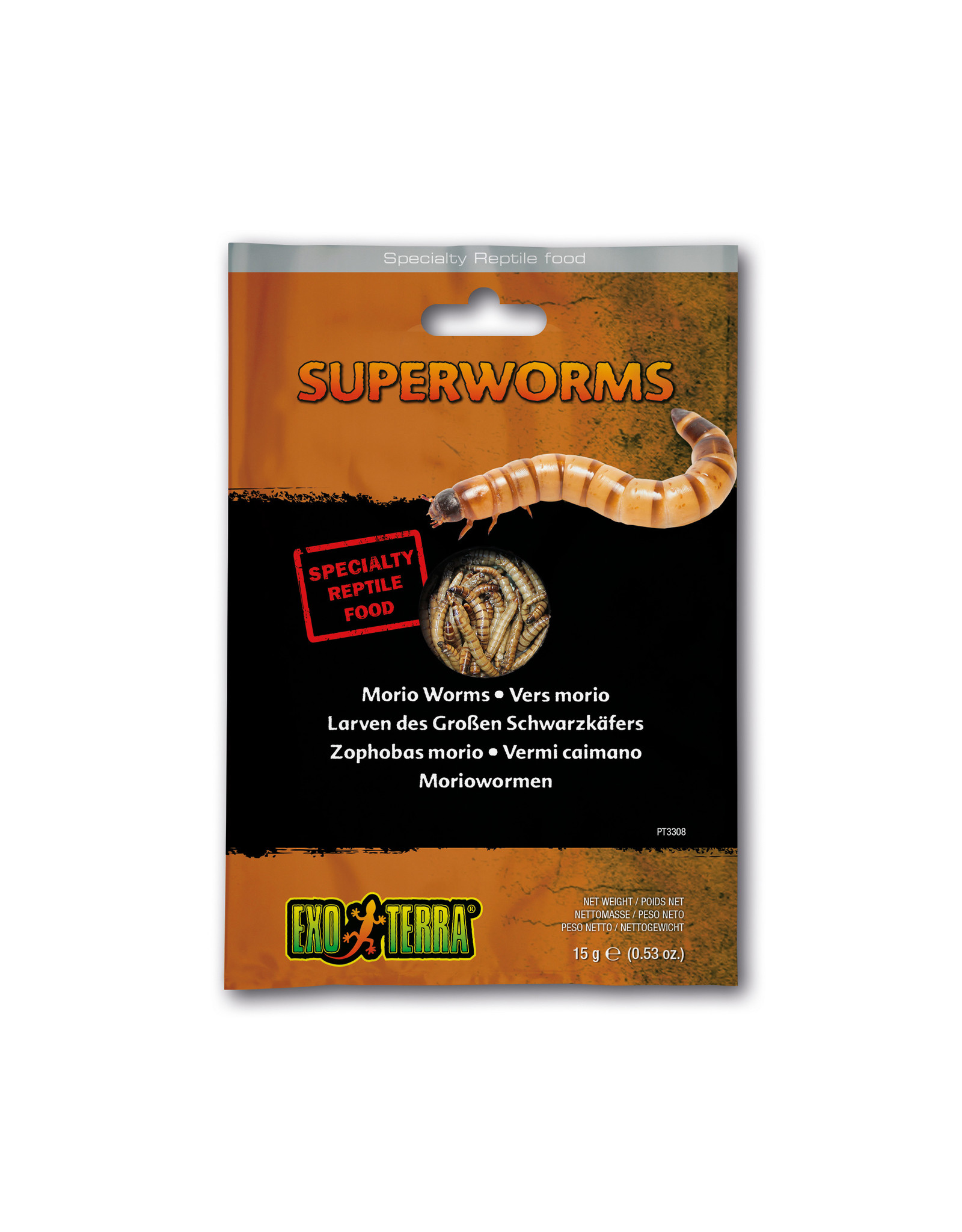 Exo Terra Exo Terra Reptile Food Superworms 15g