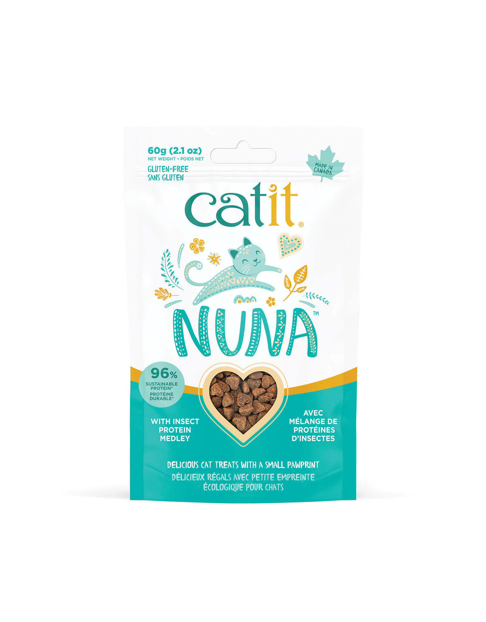 CatIt Catit Nuna Treats Insect Protein Medley 60g