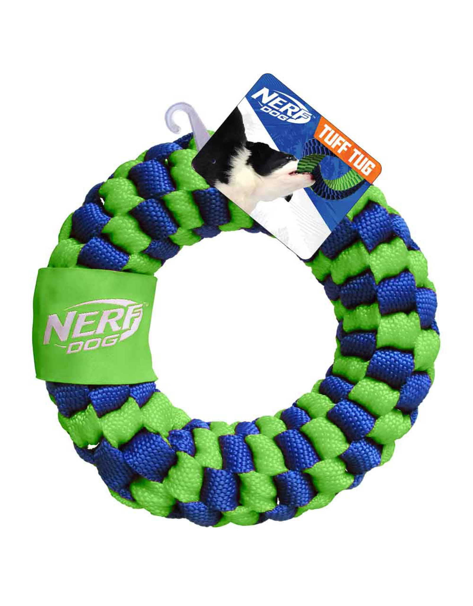 Nerf Nerf Dog Braided Twisted Ring Tug 15cm (6in)