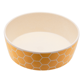 Beco Pets Classic Bamboo Bowl Honeycomb Small 27oz