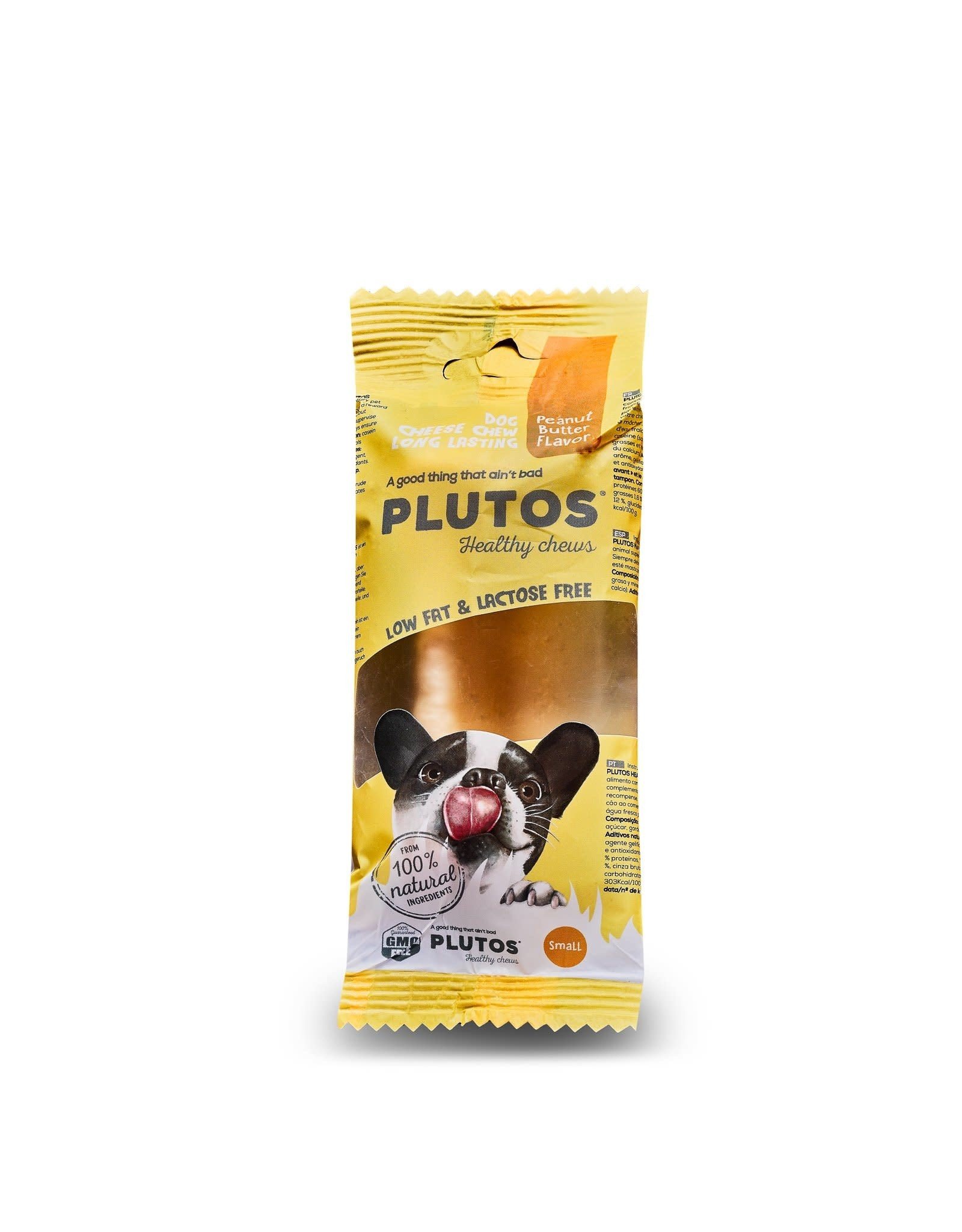 Plutos Plutos Cheese & Peanut Butter Chew Small