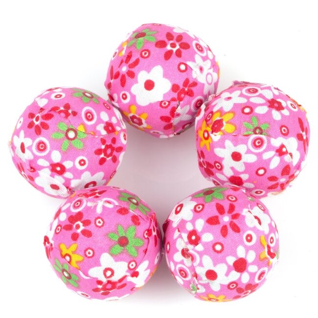 Floral Rattle Ball