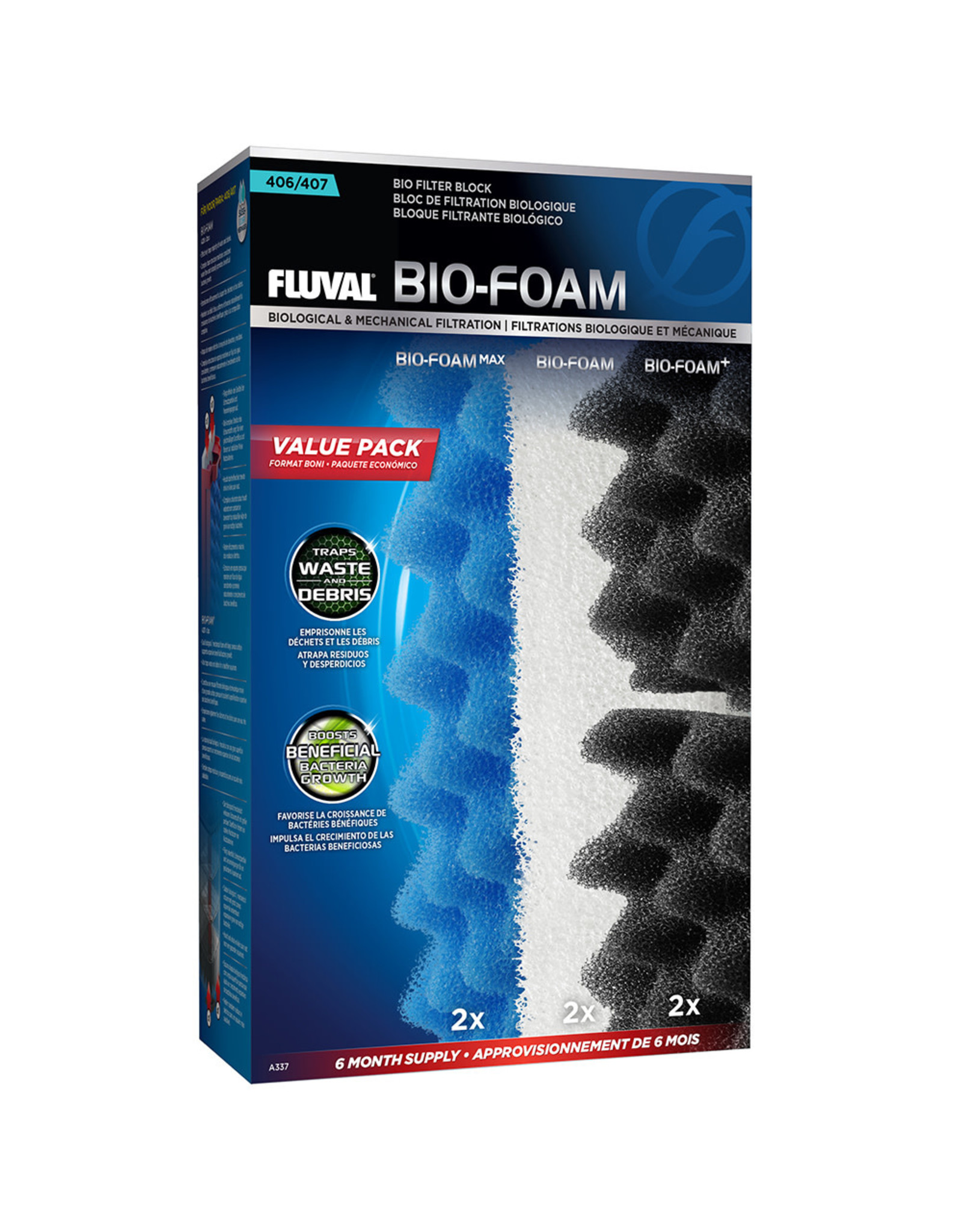 Fluval Fluval 407 Bio-Foam Value Pack