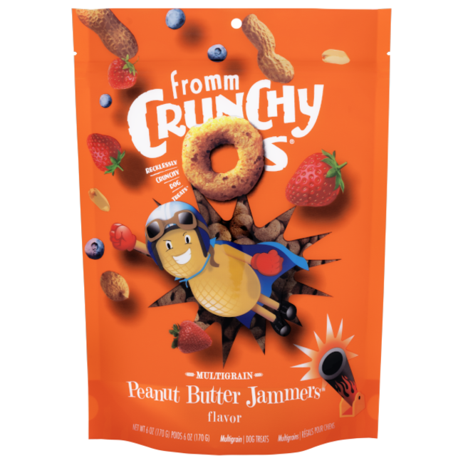 Fromm Crunchy O's - Peanut Butter Jammers 6oz