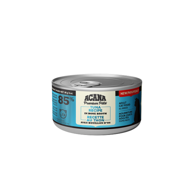 ACANA Premium Pâté Tuna Recipe in Bone Broth Wet Cat Food 85g