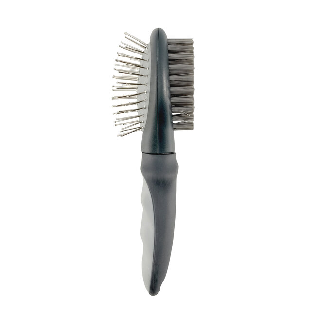 LeSalon Essentials Cat Bristle/Steel Pin Combo Brush - Small