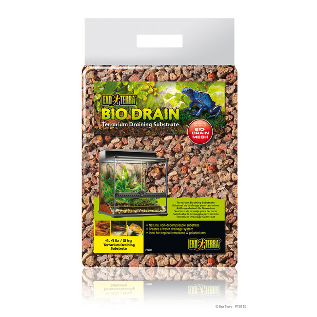 Exo Terra BioDrain Terrarium Substrate - 2kg