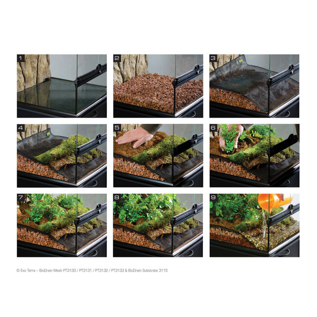 Exo Terra BioDrain Terrarium Substrate - 2kg