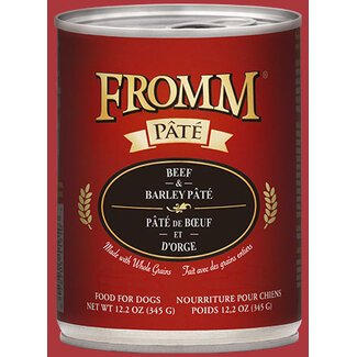 Fromm Fromm Gold Beef & Barley Pate Wet Dog Food