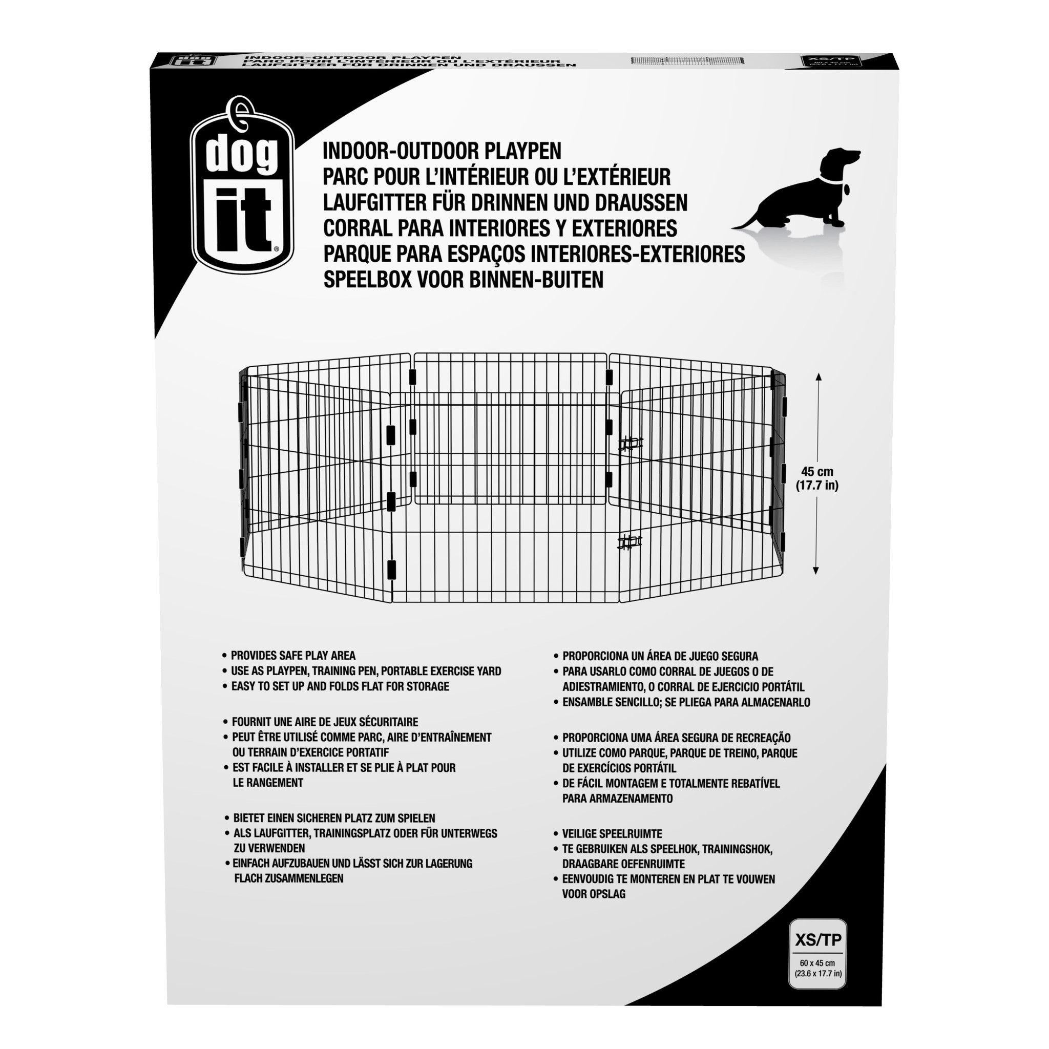 Outdoor Playpen X Small 60x45cm 23.6x17.7 Western Pet Supply