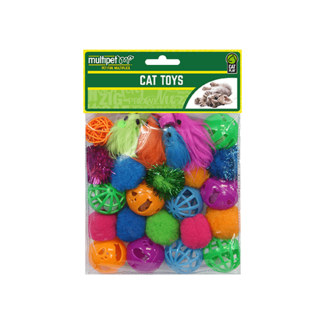 Multipet Value Pack Cat Toys 24 Pack