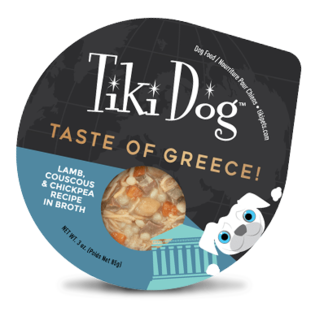 Tiki Cat Tiki Dog  Petites Taste of the World Mediterranean Influence Wet Dog Food 3oz