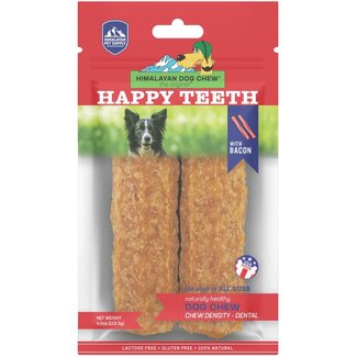 Himalayan Pet Supply Himalayan Happy Teeth Chew Bacon Flavour 4oz