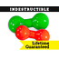 Indestructible Rubber Big Dawg Barbell Assorted Regular 6"x2.5"
