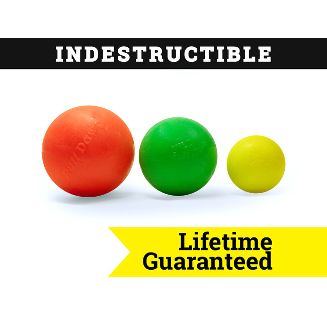 Indestructible Rubber Ball Assorted XL 3.25"