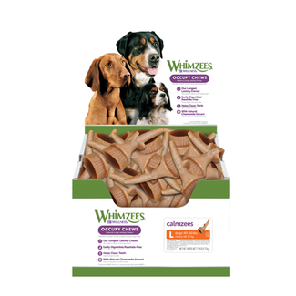 Whimzees Whimzees Calmzees Occupy Large Dental Chew for Dogs