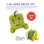 Cube-Eez Gator Small Plush Dog Toy