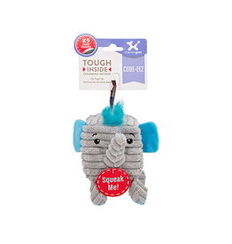 Charming Pet Cube-Eez Elephant Small Plush Dog Toy