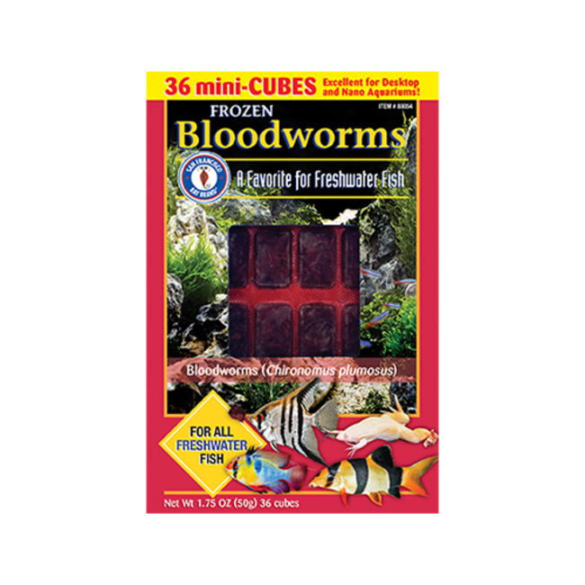 San Francisco Bay Bloodworms Cube 1.75 oz (50 g)