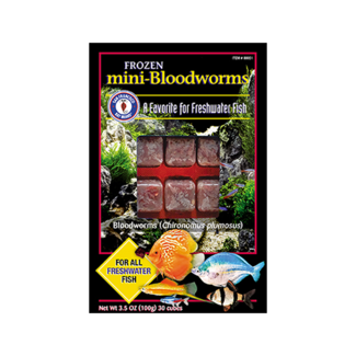 San Francisco Bay Brand San Francisco Bay Mini Bloodworms Cube 3.5oz (100 g)