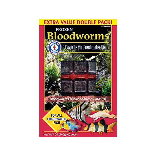 San Francisco Bay Bloodworms Cube 7oz (200 g) - Western Pet Supply