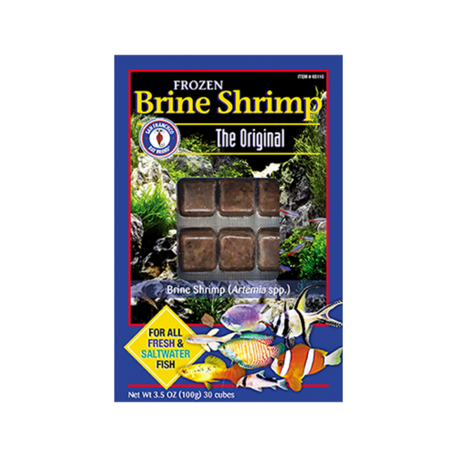 San Francisco Bay Brine Shrimp Cube 3.5 oz (100 g)