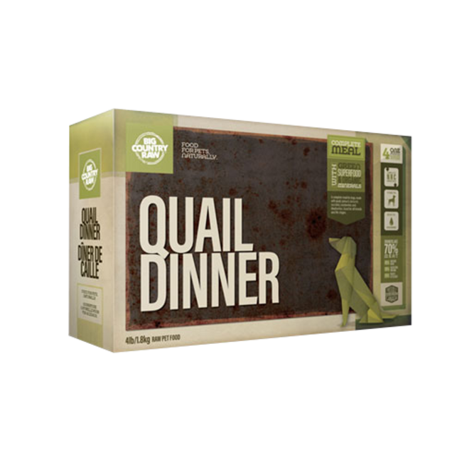 Quail Dinner Carton - 4lb