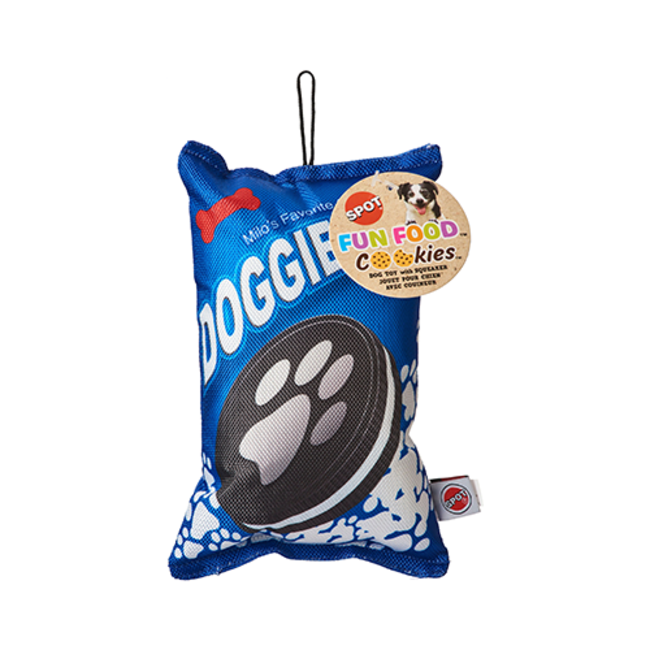 Spot Fun Food  Cookies Doggie-Ohs 8" Dog Toy