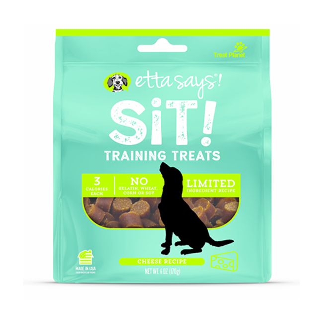 Etta Says! Sit! Training Treats Cheese Recipe 6oz