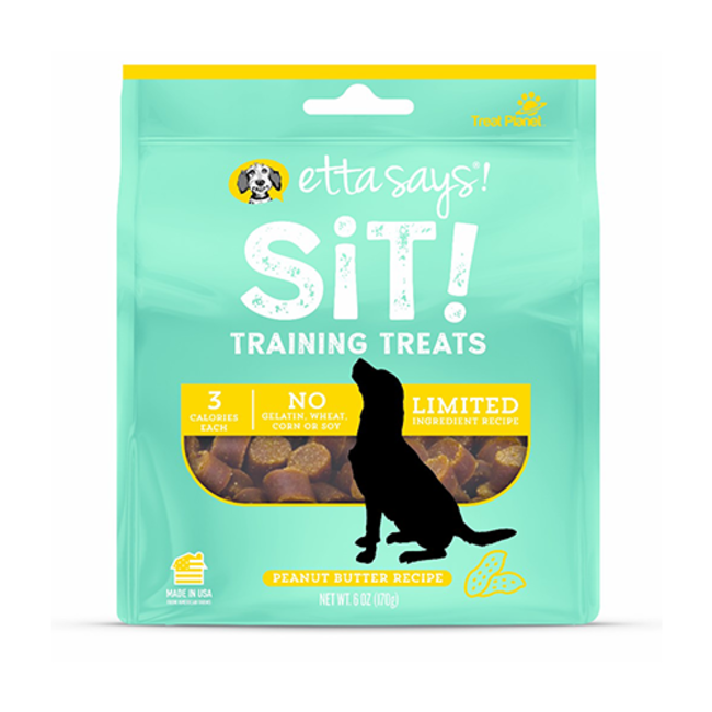 Etta Says! Sit! Training Treats Peanut Butter Recipe 6oz