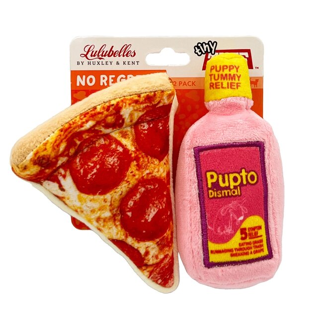 Lulubelles Tiny Tuffs No Regrets Pizza & Pupto Dismal - 2pk