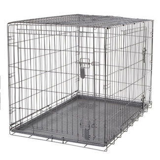 DogIt Two Door Wire Crates -- XLarge - 106.5 x 70 x 77 cm (42 x 27.5 x 30 in)