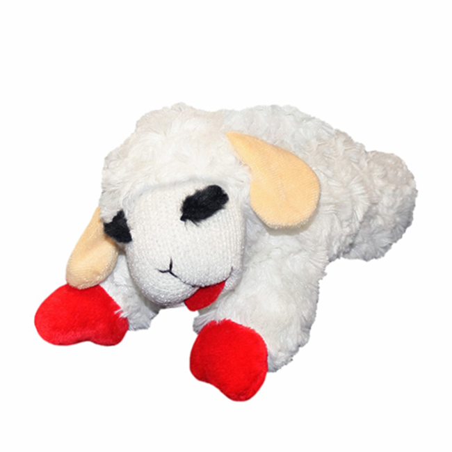 Lamb Chop Dog Toy 10.5"
