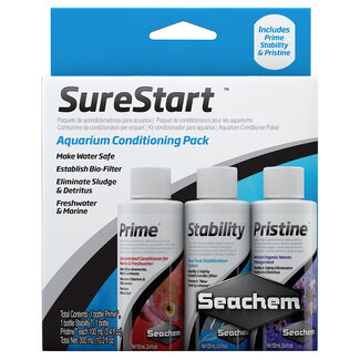 Seachem Seachem SureStart Aquarium Conditioning Pack - 3 x 100ml