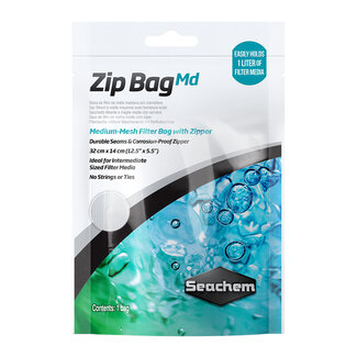 Seachem Seachem Zip Bag - 12.5"x5.5"