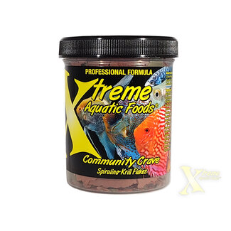 Xtreme Aquatic Foods Xtreme Community Crave - Krill/Spirulina Flakes 28g