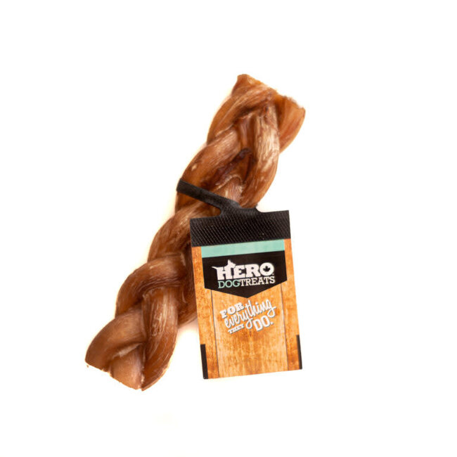 Dehydrated Braided Bully Stick 5-6"